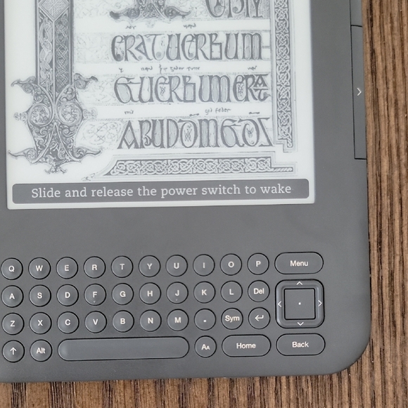 Never Used. Amazon Kindle Gray eBook Reader with E-Ink Display - Picture 8 of 17